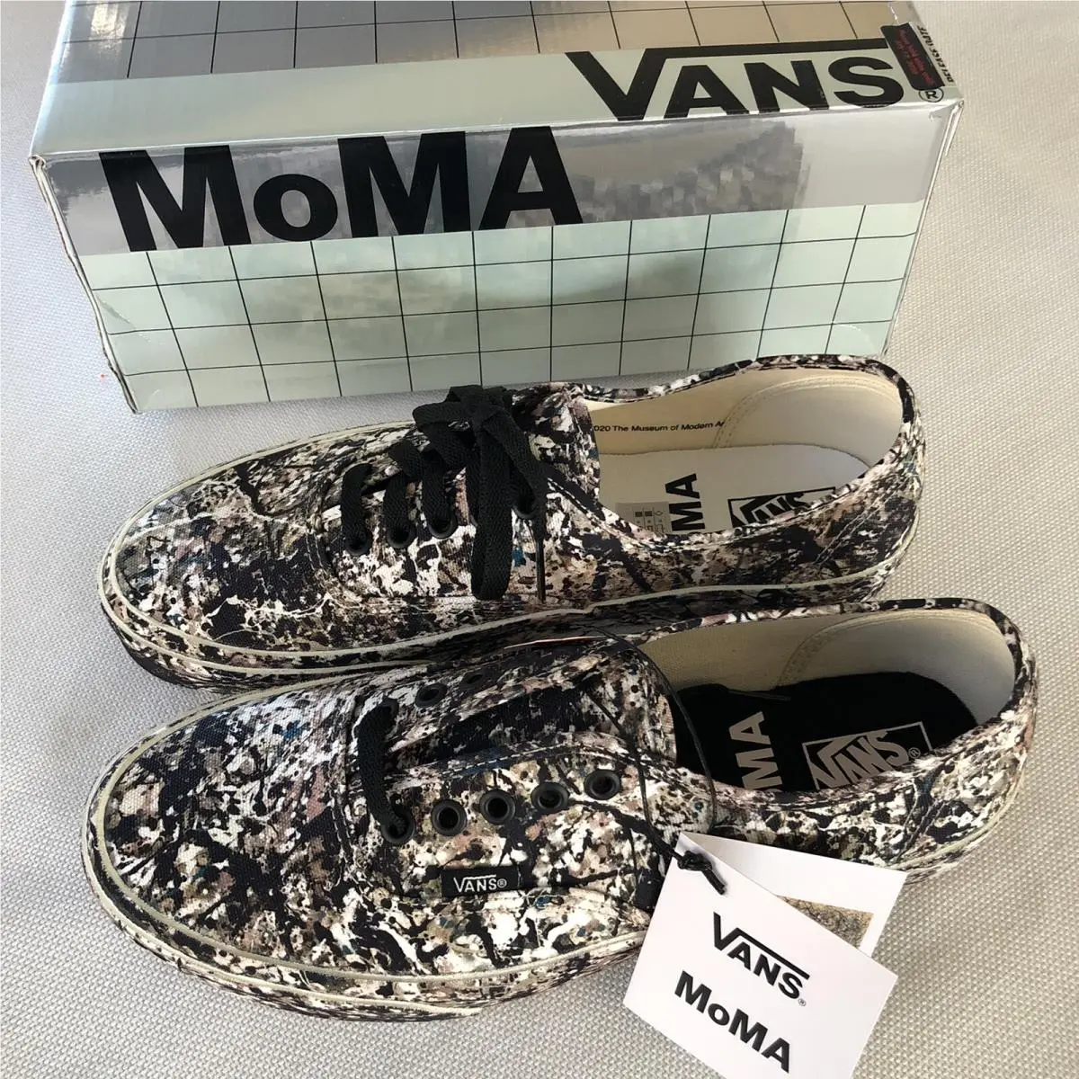 Vans shoes - MOMA x VANS AUTHENTIC JACKSON POLLOCK One: Number 31: 1950 - VN0A2Z5I18K - Brown 3