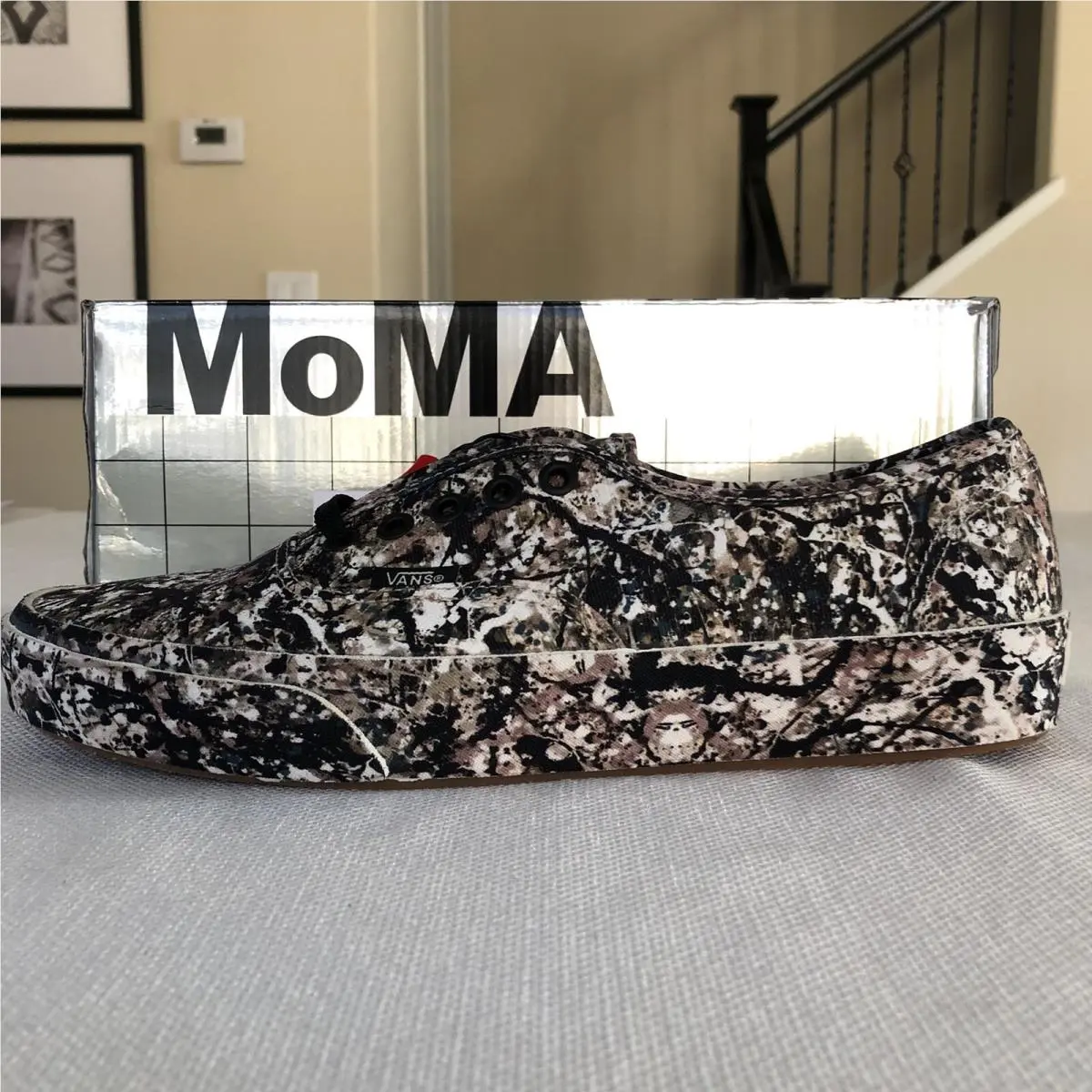Vans shoes - MOMA x VANS AUTHENTIC JACKSON POLLOCK One: Number 31: 1950 - VN0A2Z5I18K - Brown 0