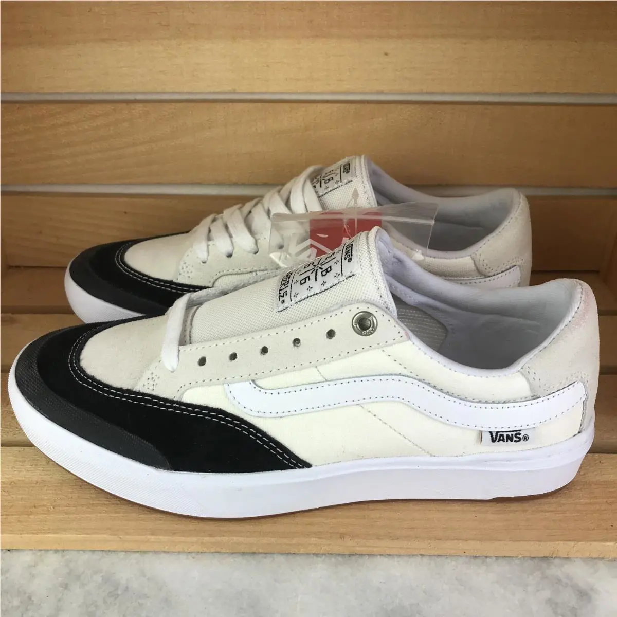 Vans shoes - VANS Berle Pro - Berle Pro - VN0A3WKXKIG - Marshmallow - White / Black (UPC: 0772259473866) 2
