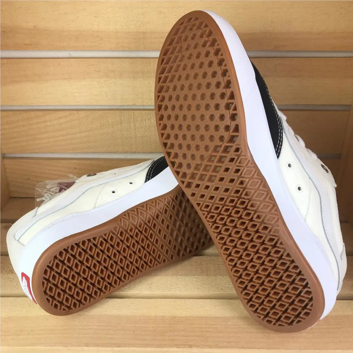 Vans shoes - VANS Berle Pro - Berle Pro - VN0A3WKXKIG - Marshmallow - White / Black (UPC: 0772259473866) 4
