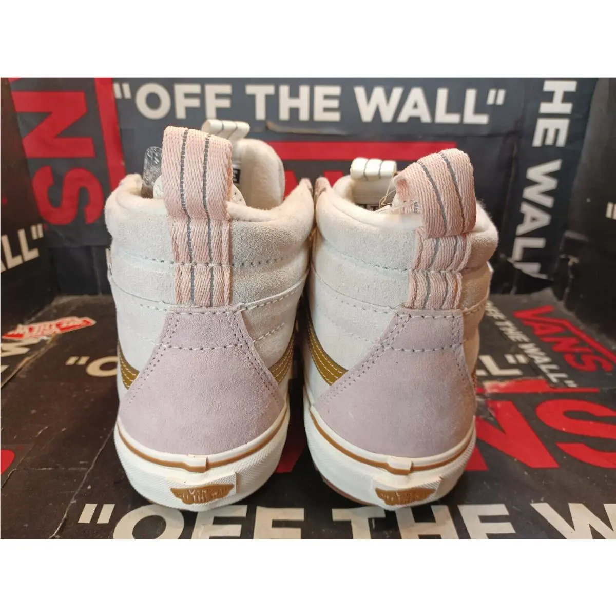 Vans shoes - VANS Sk8-Hi Mte-2 - VN0A5HZZ50K - White/Mauve Pink 1