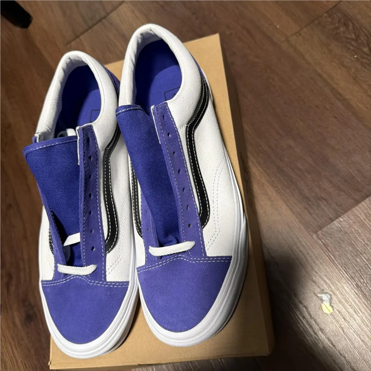 Vans shoes - VN0A3DZ3WZ9 - VN0A3DZ3WZ9 - True White/Royal Blue 0