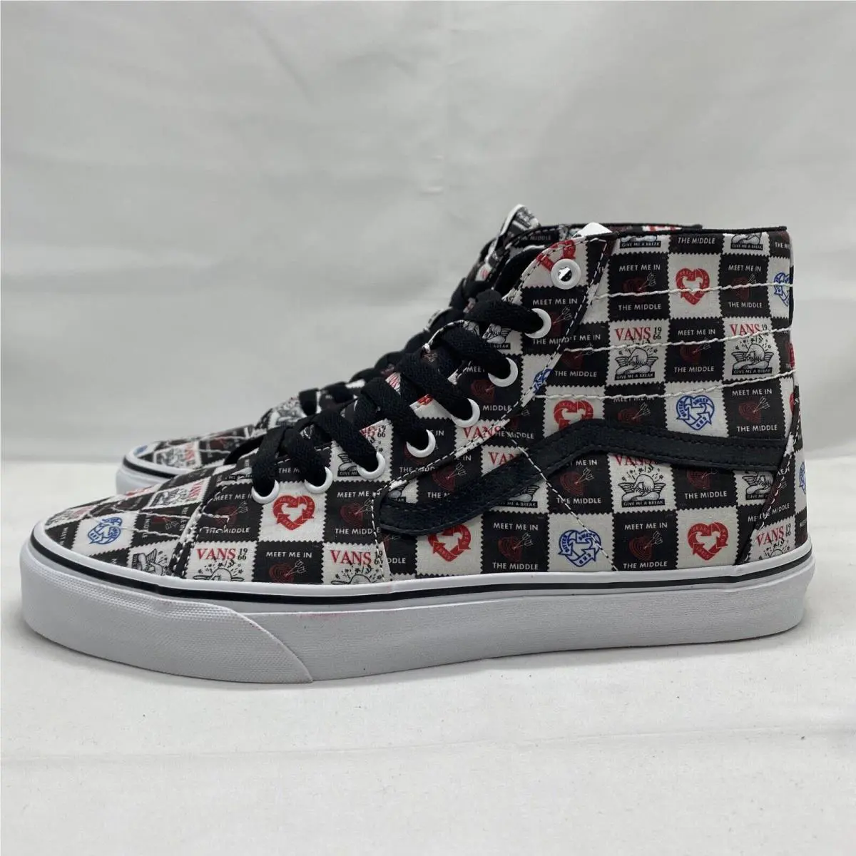 Vans shoes - VANS Sk8 Hi Tapered - Tapered - VN0A4U16B0A - Black / True White / Red / Blue (UPC: 0196013222918) 1