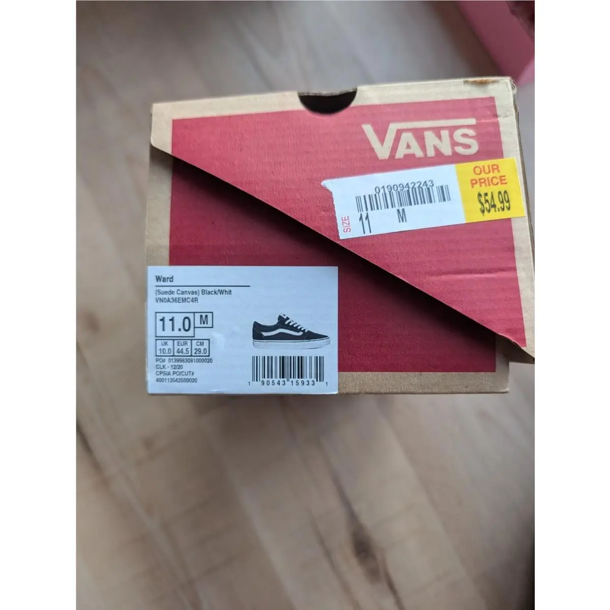 Vans shoes - VANS Ward - Ward - VN0A36EMC4R - Black 16