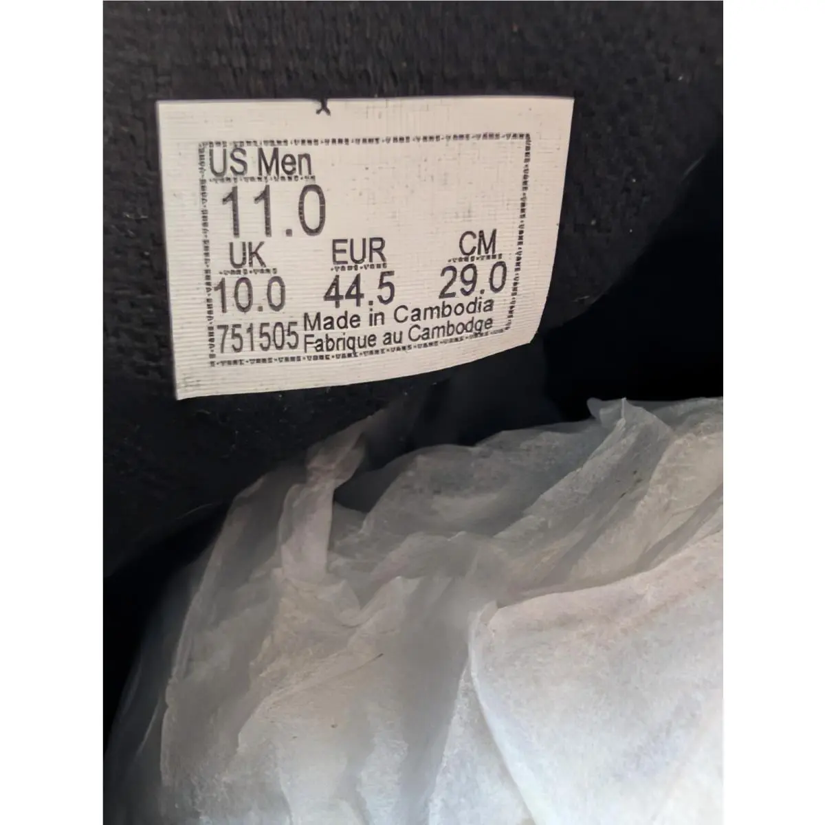 Vans shoes - VANS Ward - Ward - VN0A36EMC4R - Black 2