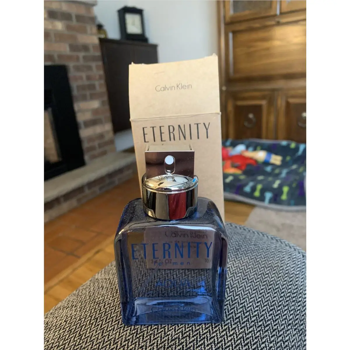 Eternity Aqua 3.4 OZ BY Calvin Klein Edt Spray Tester