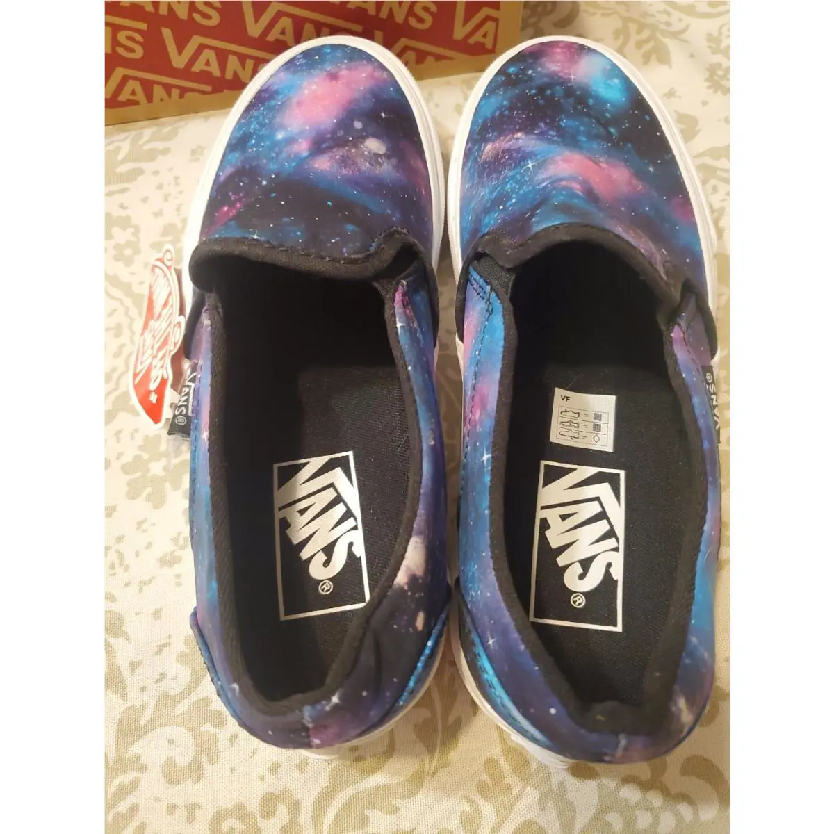 Vans shoes - VANS ASHER GALAXY - ASHER GALAXY - VN0A45JM9DM - White/ Multicolor (UPC: 195440378755) 2