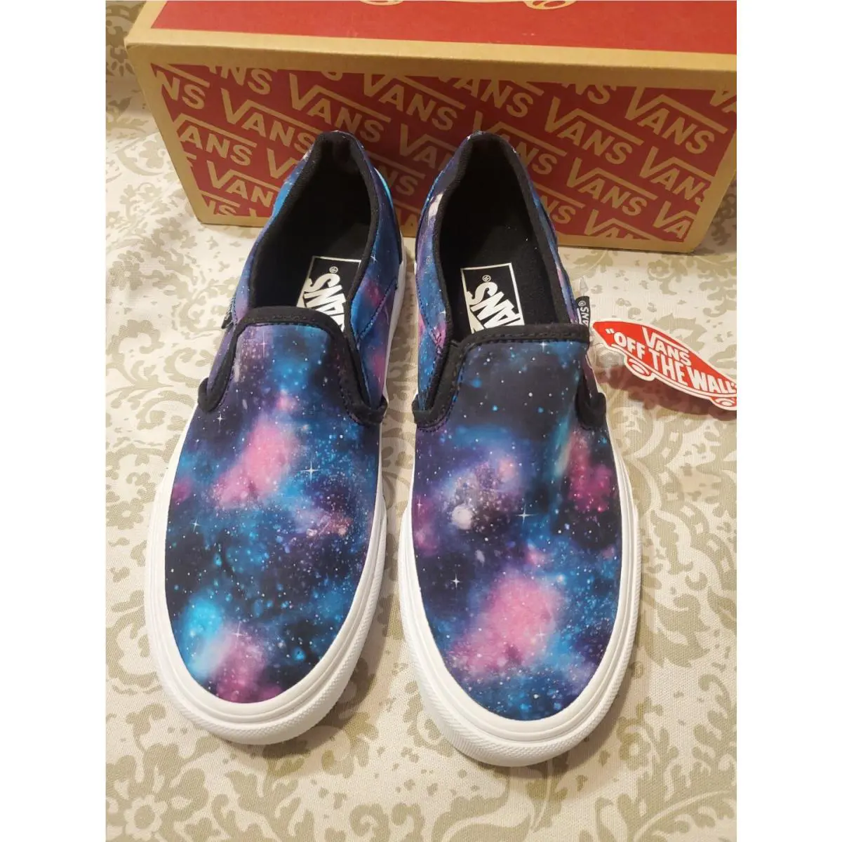 Vans shoes - VANS ASHER GALAXY - ASHER GALAXY - VN0A45JM9DM - White/ Multicolor (UPC: 195440378755) 0