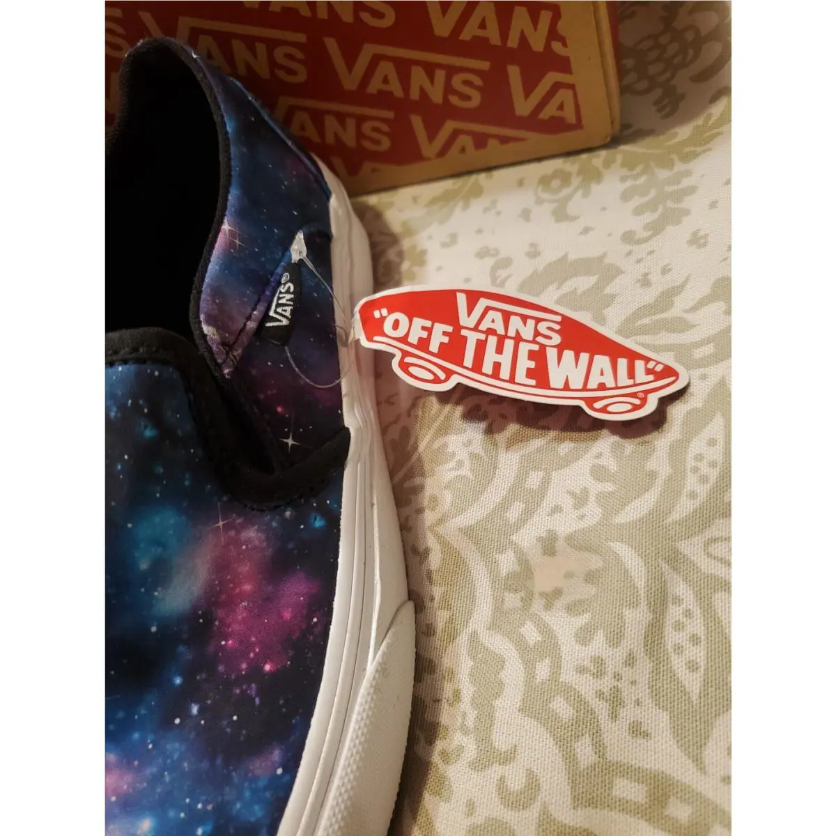Vans shoes - VANS ASHER GALAXY - ASHER GALAXY - VN0A45JM9DM - White/ Multicolor (UPC: 195440378755) 1