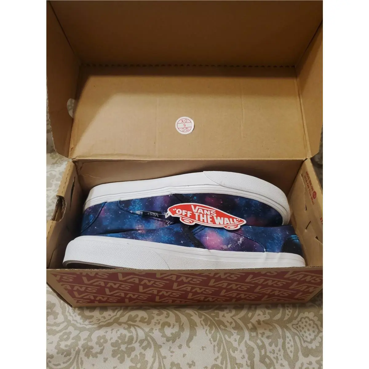 Vans shoes - VANS ASHER GALAXY - ASHER GALAXY - VN0A45JM9DM - White/ Multicolor (UPC: 195440378755) 7