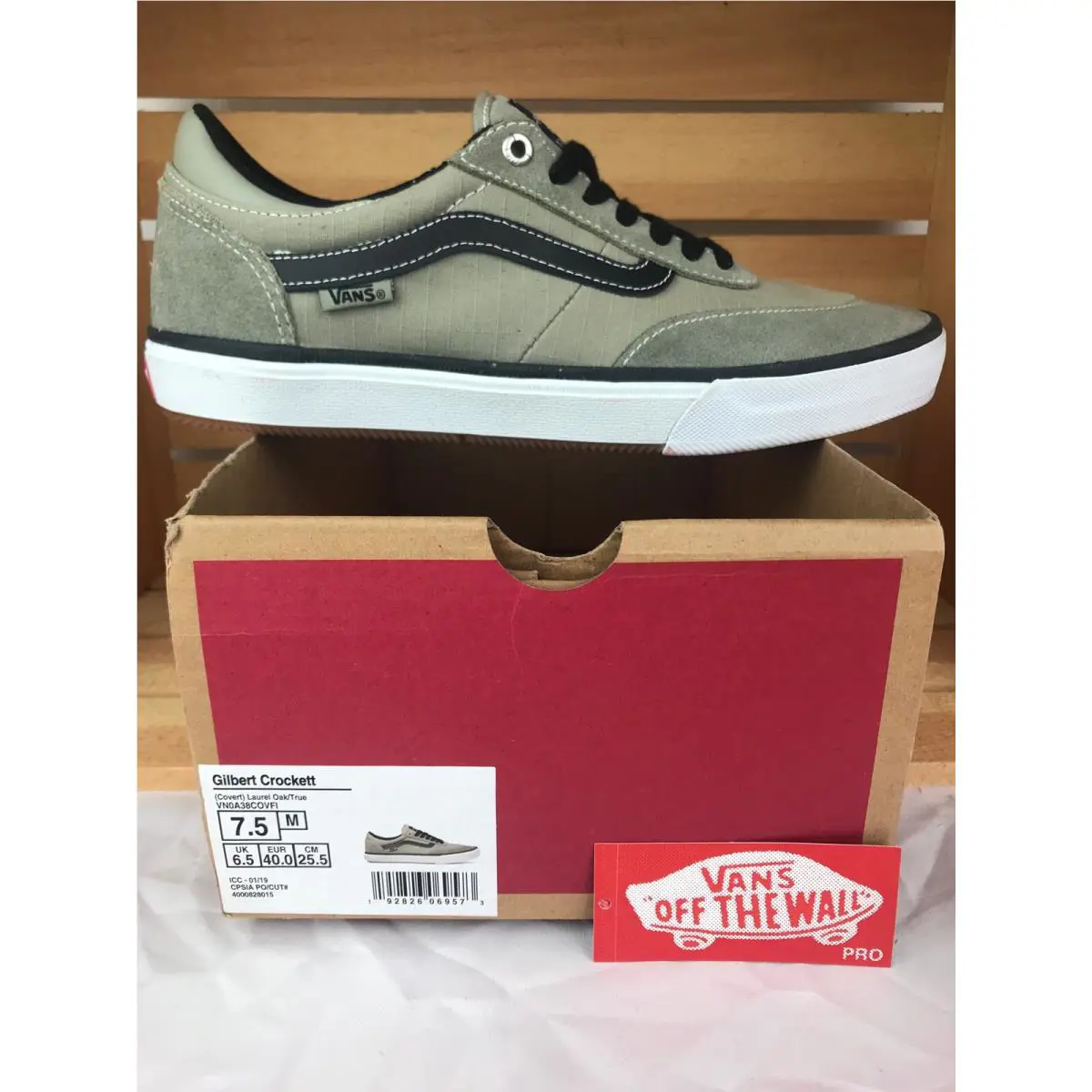 Vans shoes - Gilbert Crockett - Gilbert Crockett - Laurel Oak (UPC: 192826069573) 4