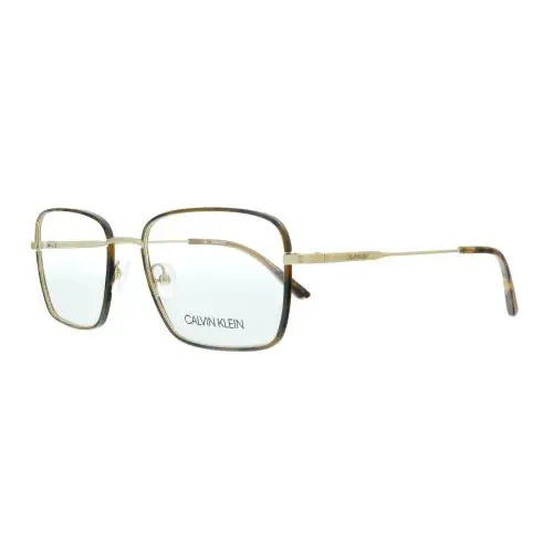 Calvin Klein CK20114 244 Khaki Tortoise Modified Rectangle Eyeglasses