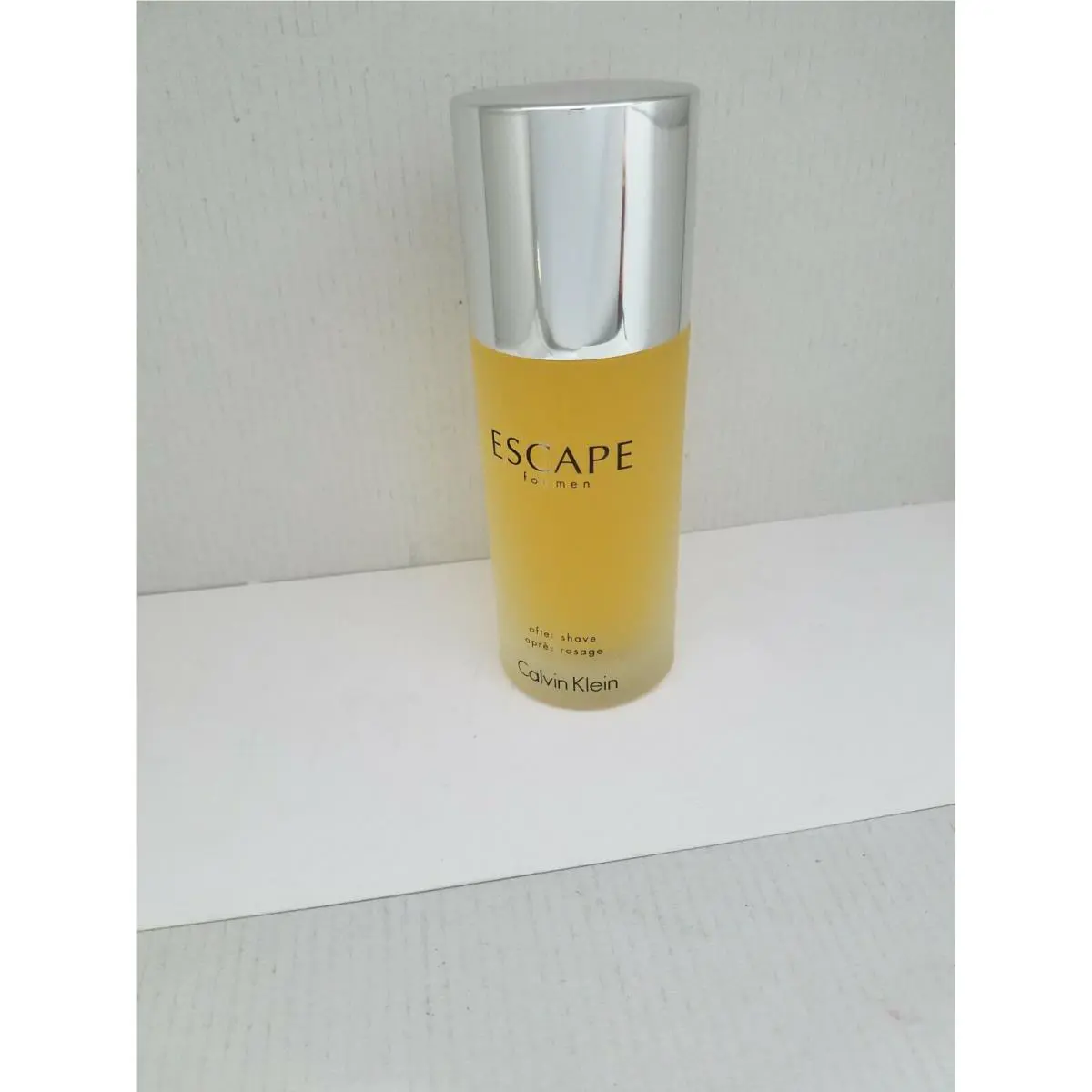 Escape By Calvin Klein Men`s Aftershave 3.3 FL OZ /100ML No Box
