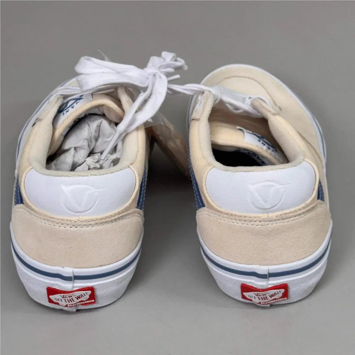 Vans shoes  - Light Cream/Navy Blue, Frame: Light Cream/Navy Blue, Exterior: Light Cream/Navy Blue 4