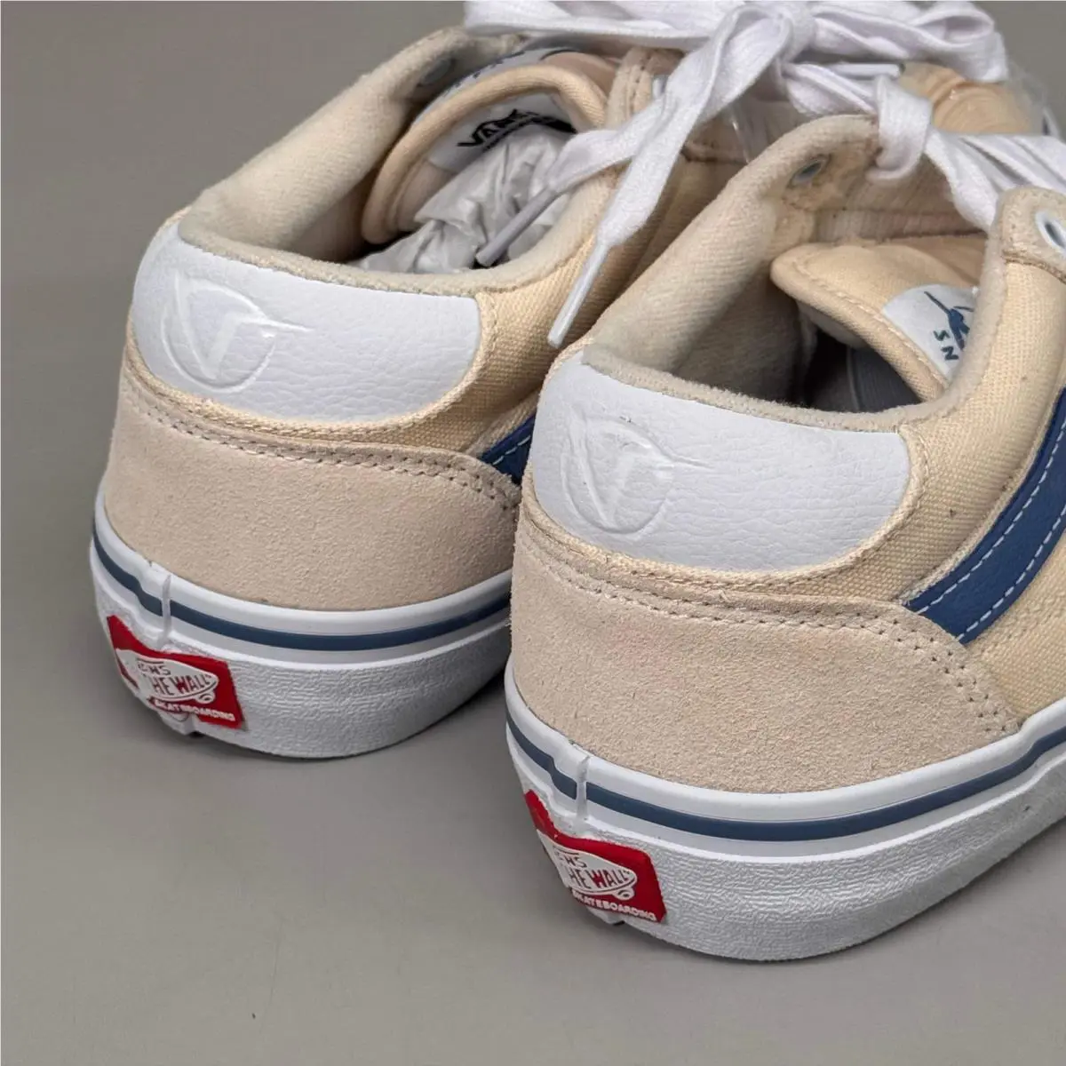 Vans shoes  - Light Cream/Navy Blue, Frame: Light Cream/Navy Blue, Exterior: Light Cream/Navy Blue 5