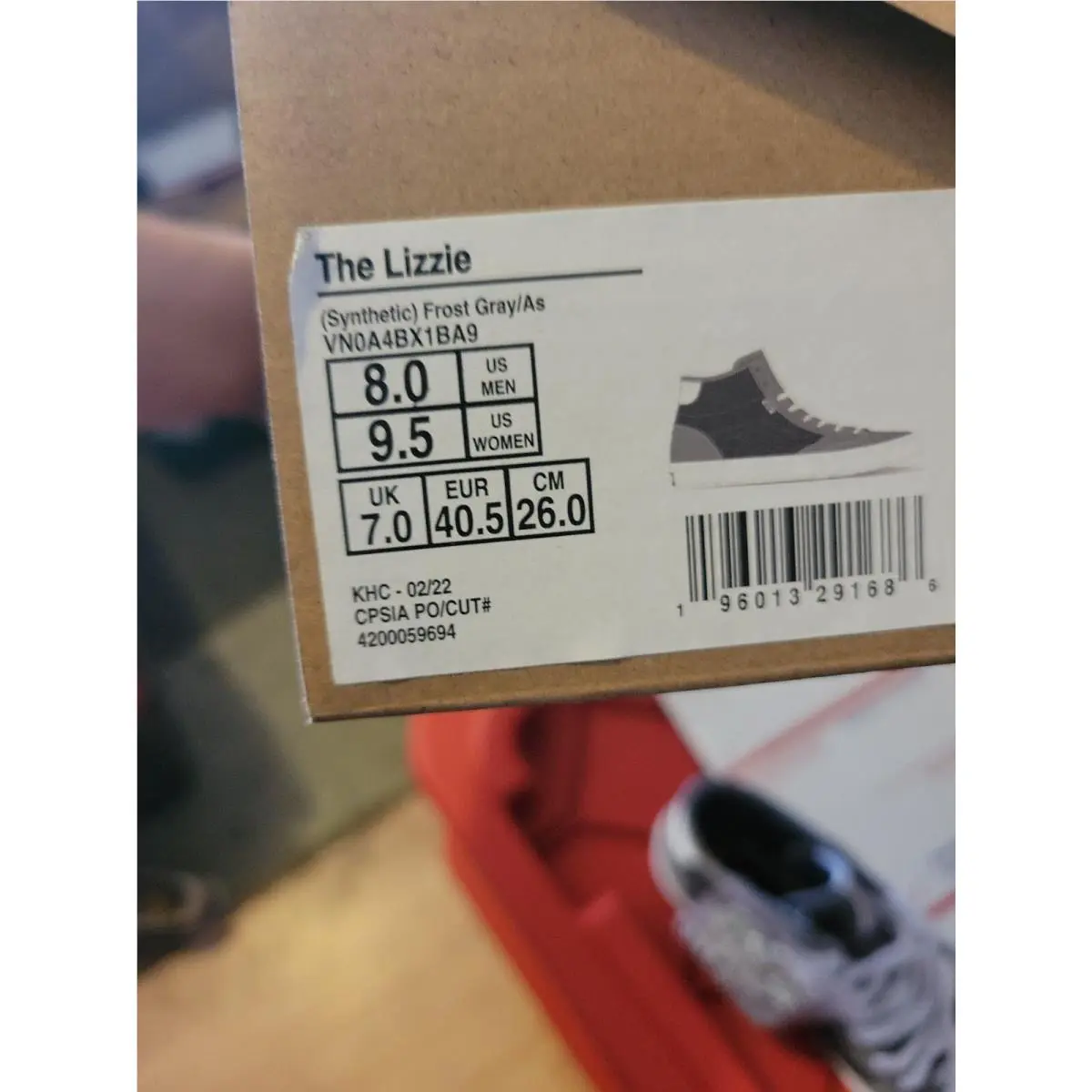 Vans shoes - VANS The Lizzie - The Lizzie - VN0A4BX1BA9 - Gray 5