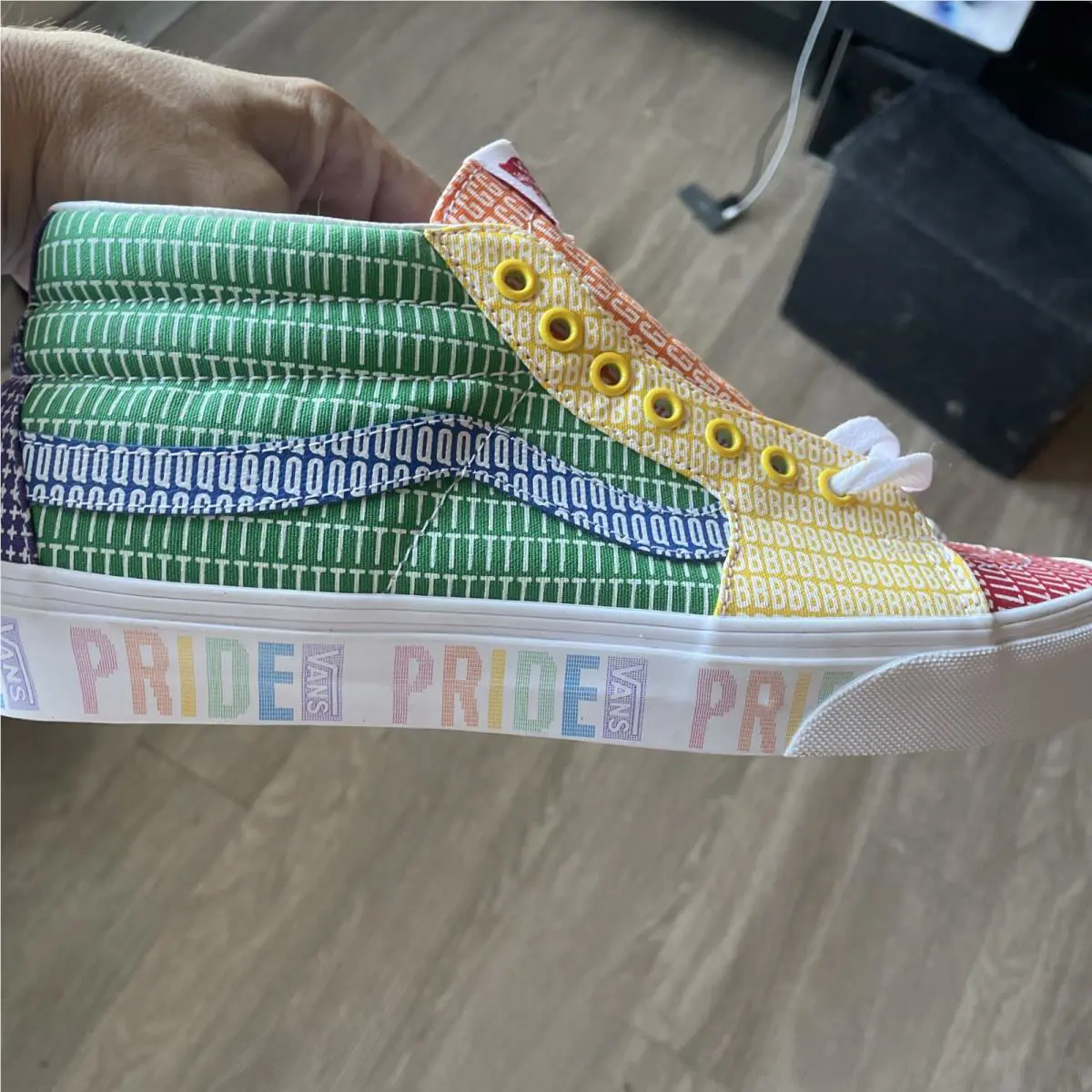 Vans shoes - Van SK8-Hi Pride - Van Pride - VNOA3WM33WJ - Multicolor (UPC: 194903616984) 0