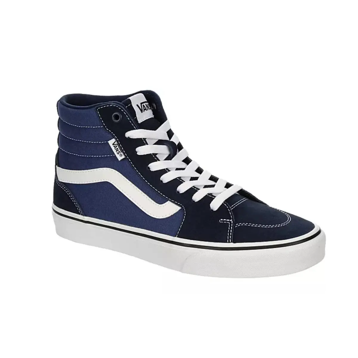 Vans Filmore Men`s Hightop Platform Sneaker Navy Size 9.5 - nAVY
