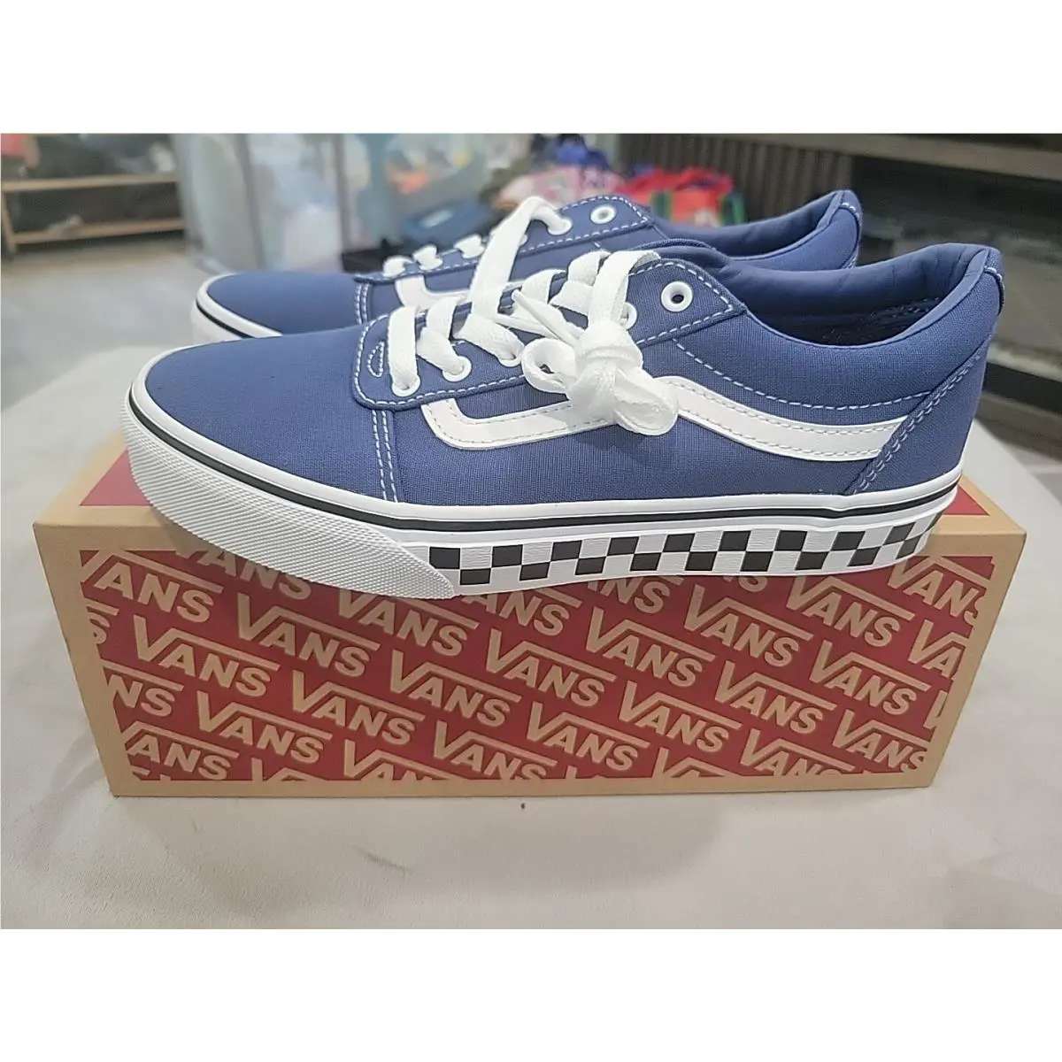 Vans shoes - Vans Ward - Ward - Navy (UPC: 196573498822) 0