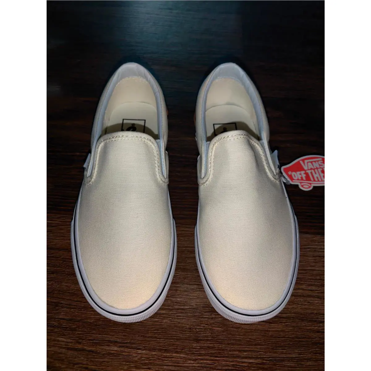 Vans shoes - Vans Classic Slip On - Classic Slip - VN0A38F7U59 - Ivory 0