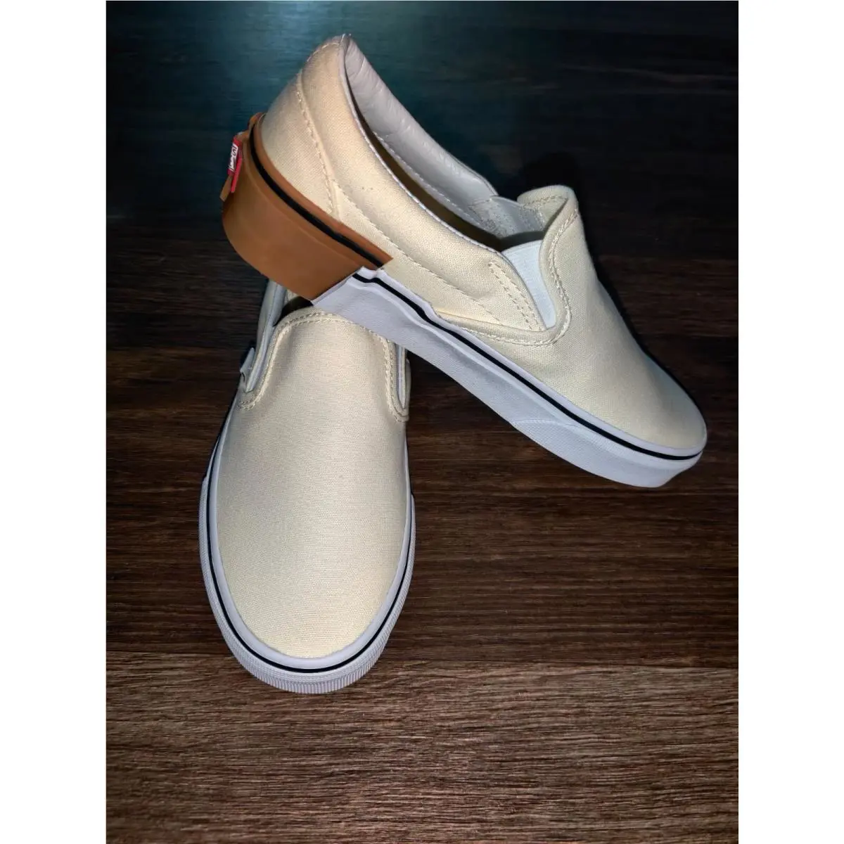 Vans shoes - Vans Classic Slip On - Classic Slip - VN0A38F7U59 - Ivory 1