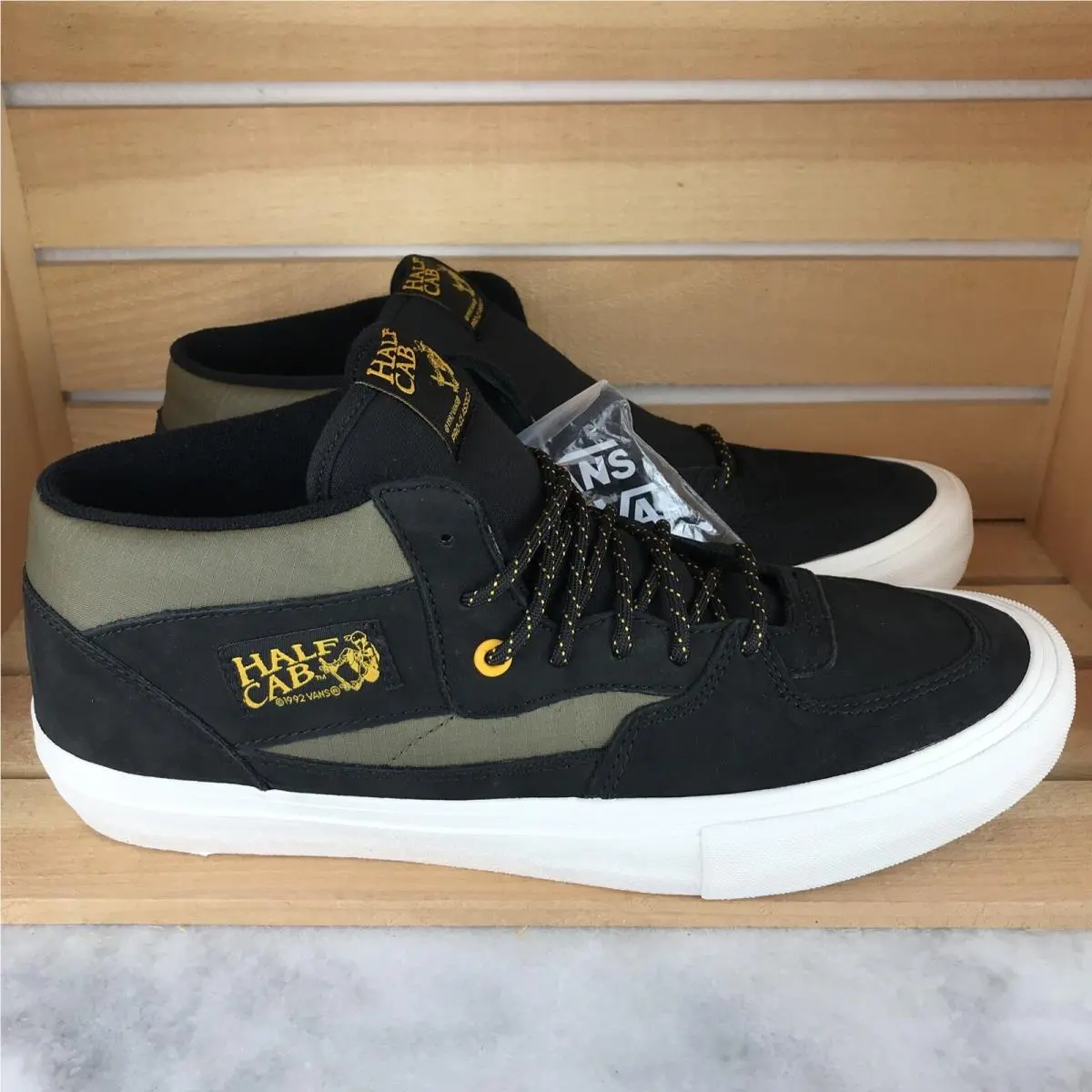 Vans shoes - VANS Half Cab Pro - Half Cab Pro - VN0A38CP0QG - Black Military White (UPC: 0192828714396) 0