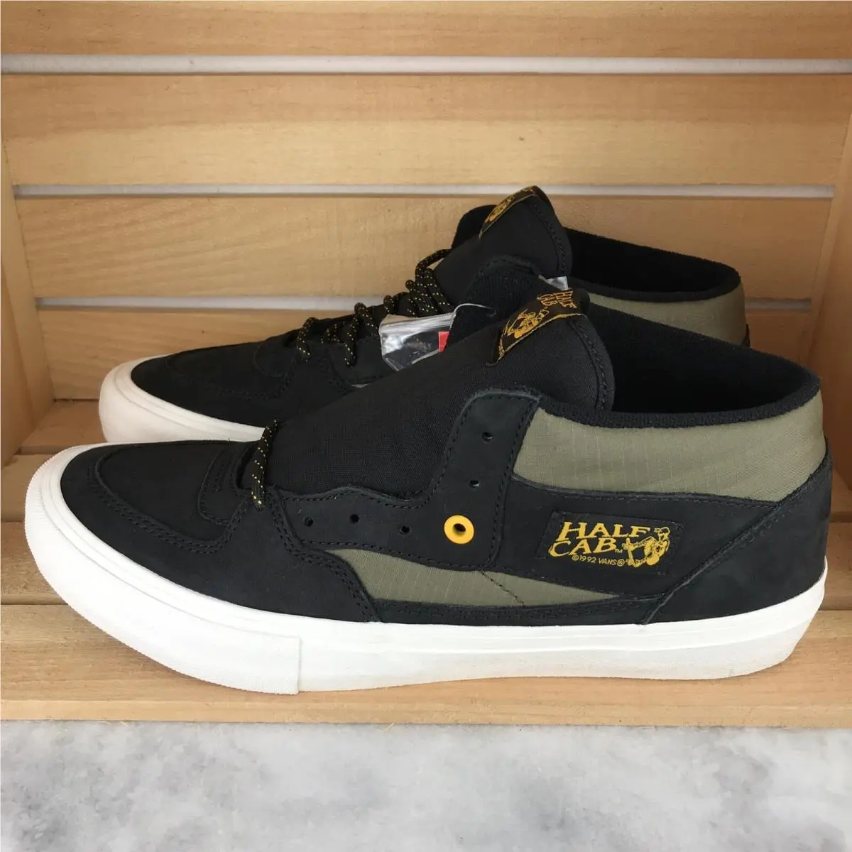 Vans shoes - VANS Half Cab Pro - Half Cab Pro - VN0A38CP0QG - Black Military White (UPC: 0192828714396) 1