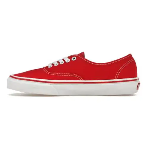 Vans Authentic Red White VN000EE3RED Men`s 10.5 - Red