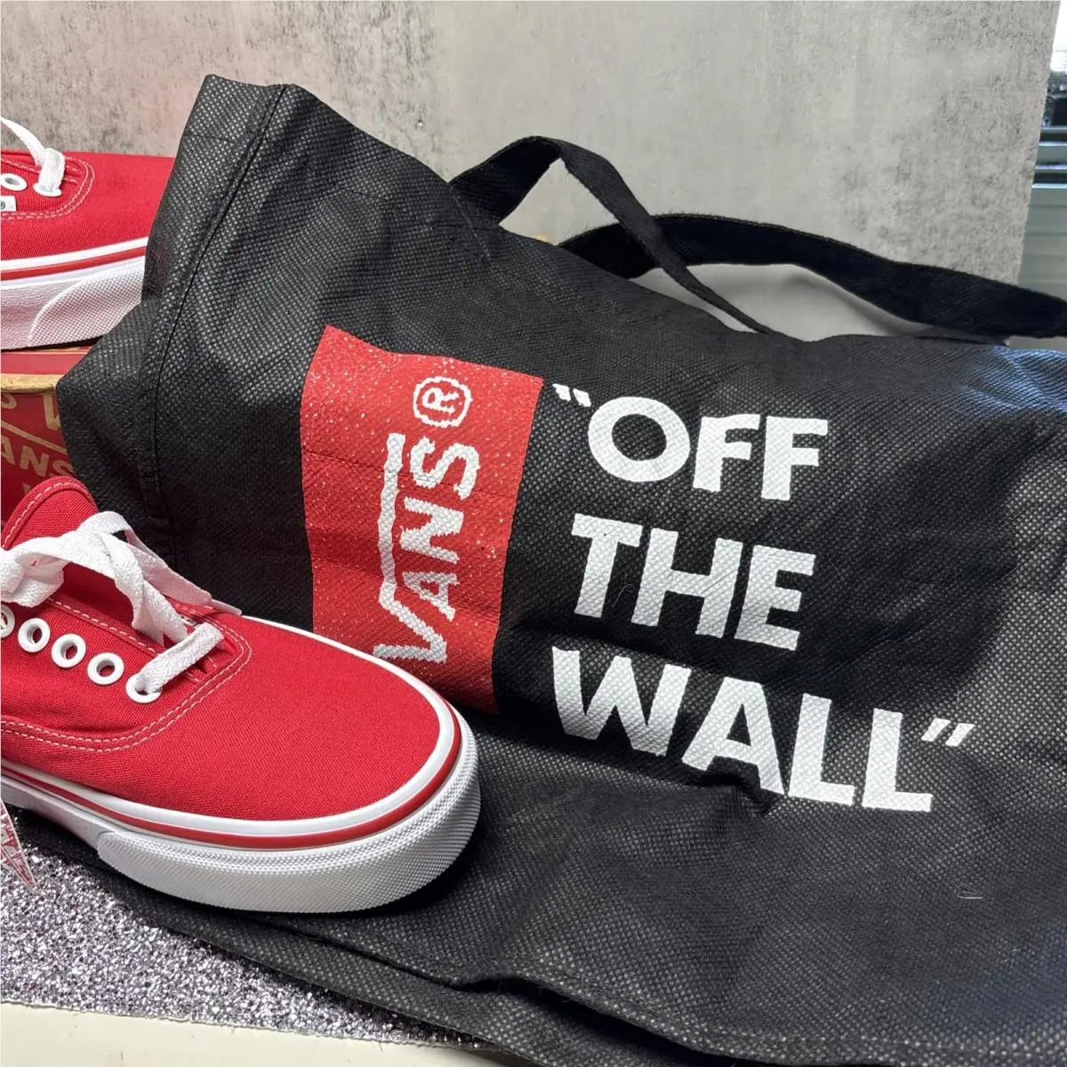 Vans shoes - VANS Authentic - Authentic - VN000EE3RED - Red, Manufacturer: Red 1