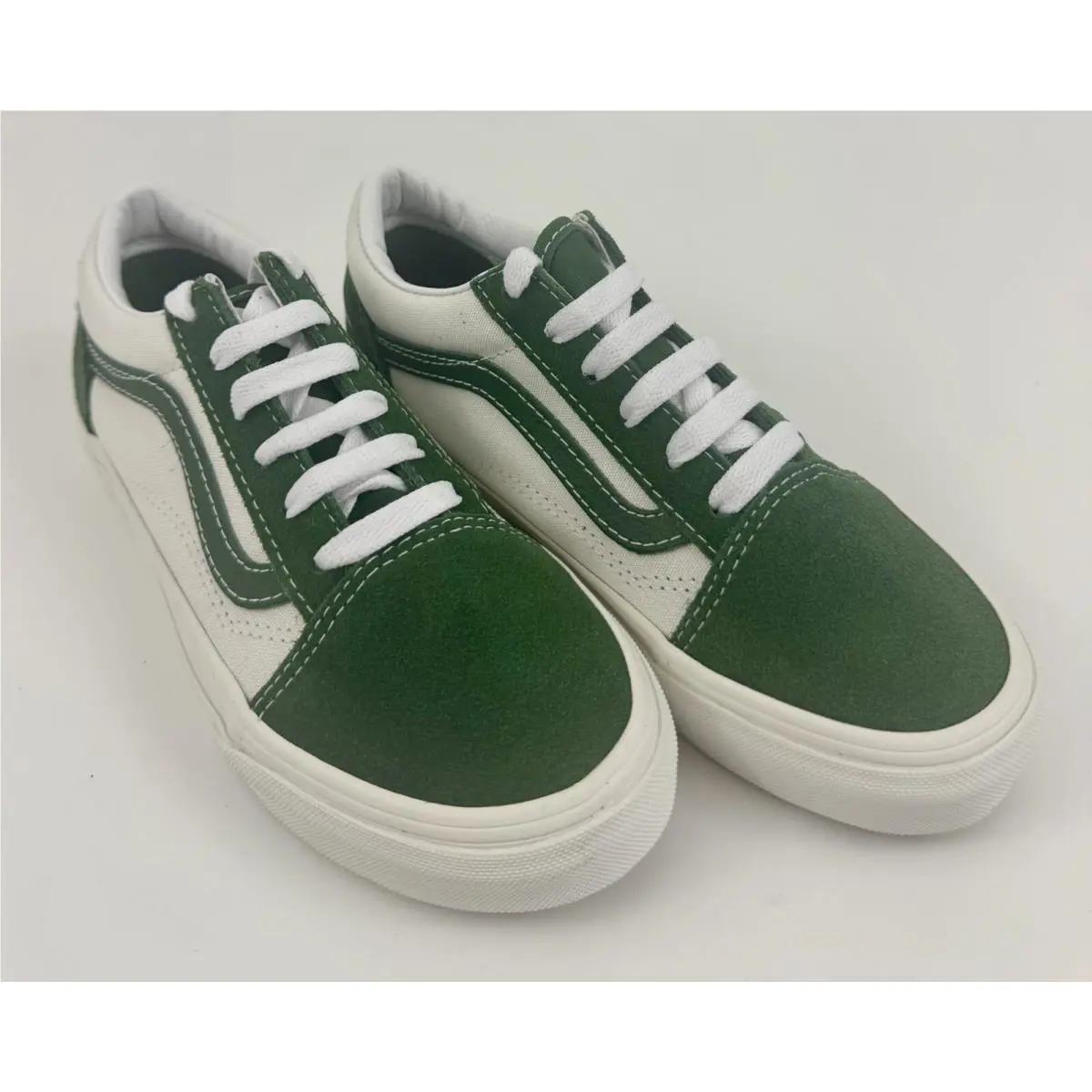 Vans shoes - VANS Old Skool Since 1966 - VN0005WVBLA - Green White (UPC: 196571283086) 1