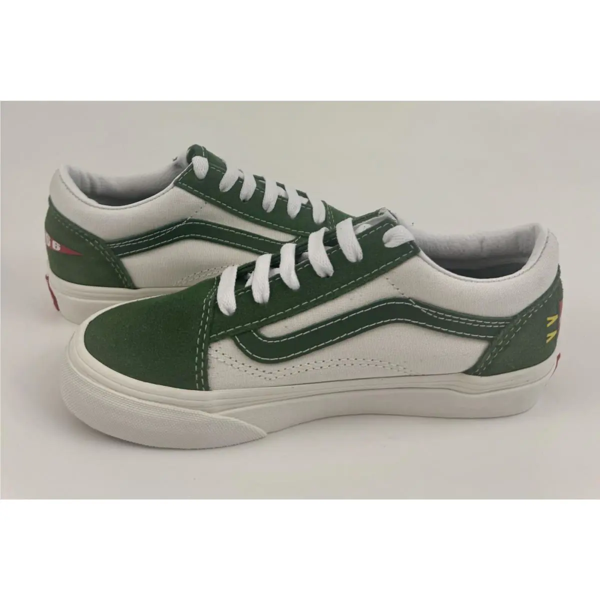 Vans shoes - VANS Old Skool Since 1966 - VN0005WVBLA - Green White (UPC: 196571283086) 5