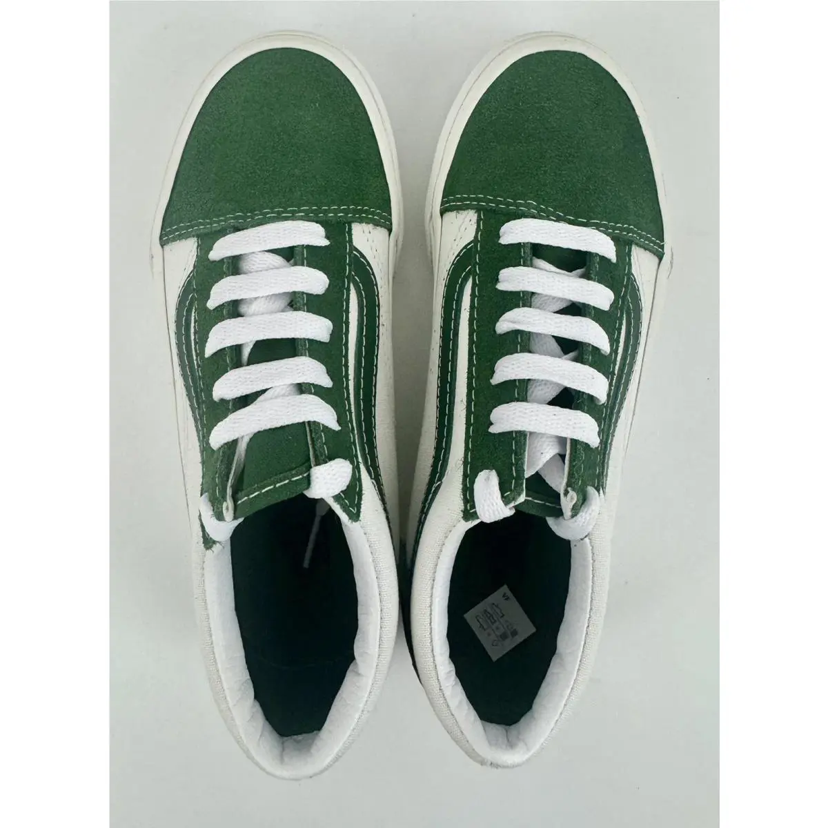 Vans shoes - VANS Old Skool Since 1966 - VN0005WVBLA - Green White (UPC: 196571283086) 7