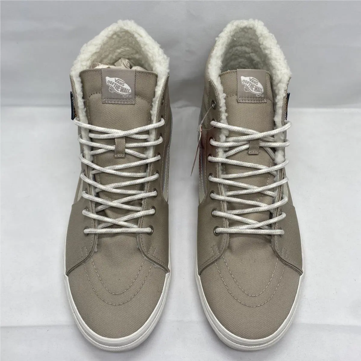 Vans shoes - VANS Sk8-Hi - VN0A4BVT1NU - Walnut Tan Beige Khaki White, Manufacturer: Sherpa Walnut (UPC: 0196570613631) 2