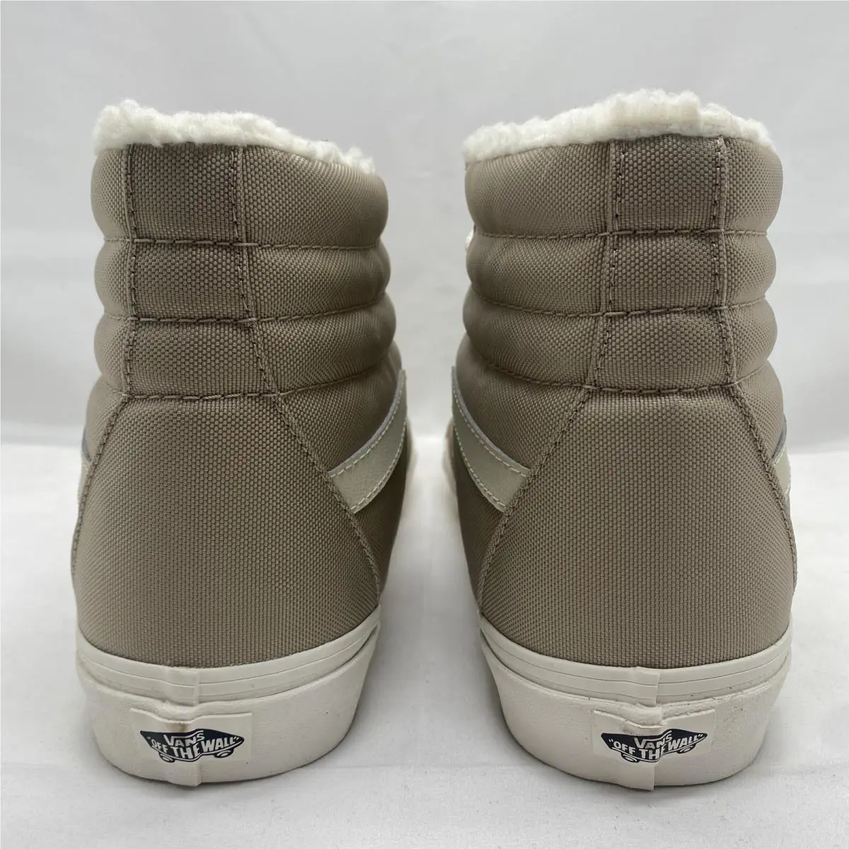Vans shoes - VANS Sk8-Hi - VN0A4BVT1NU - Walnut Tan Beige Khaki White, Manufacturer: Sherpa Walnut (UPC: 0196570613631) 3