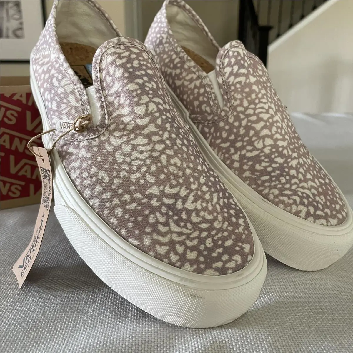 Vans shoes - Vans Eco Theory Slip-on SF - Animal/Etherea 3