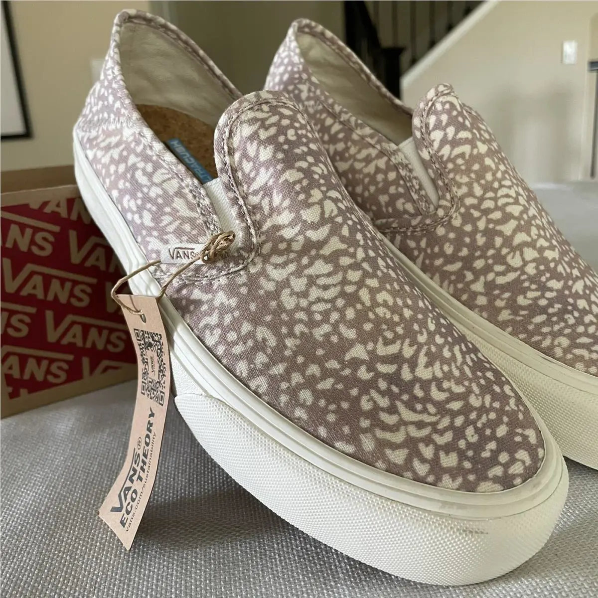 Vans shoes - Vans Eco Theory Slip-on SF - Animal/Etherea 5