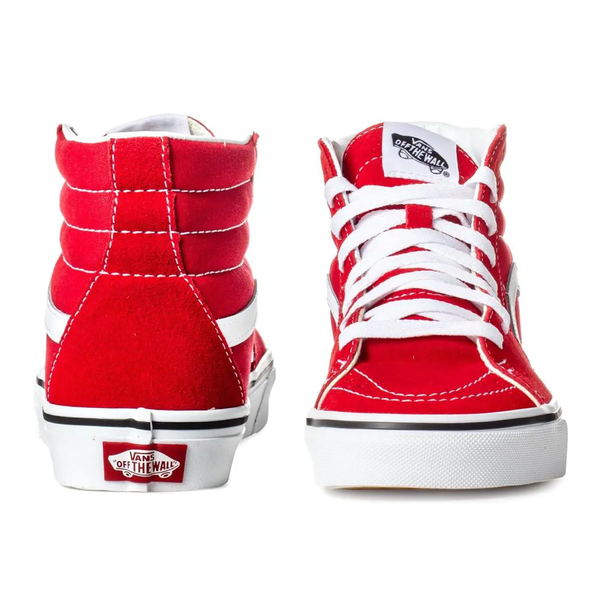 Vans shoes - VN0A4BV6JV6 - VN0A4BV6JV6 - Racing Red/True White (UPC: 193394050598) 1