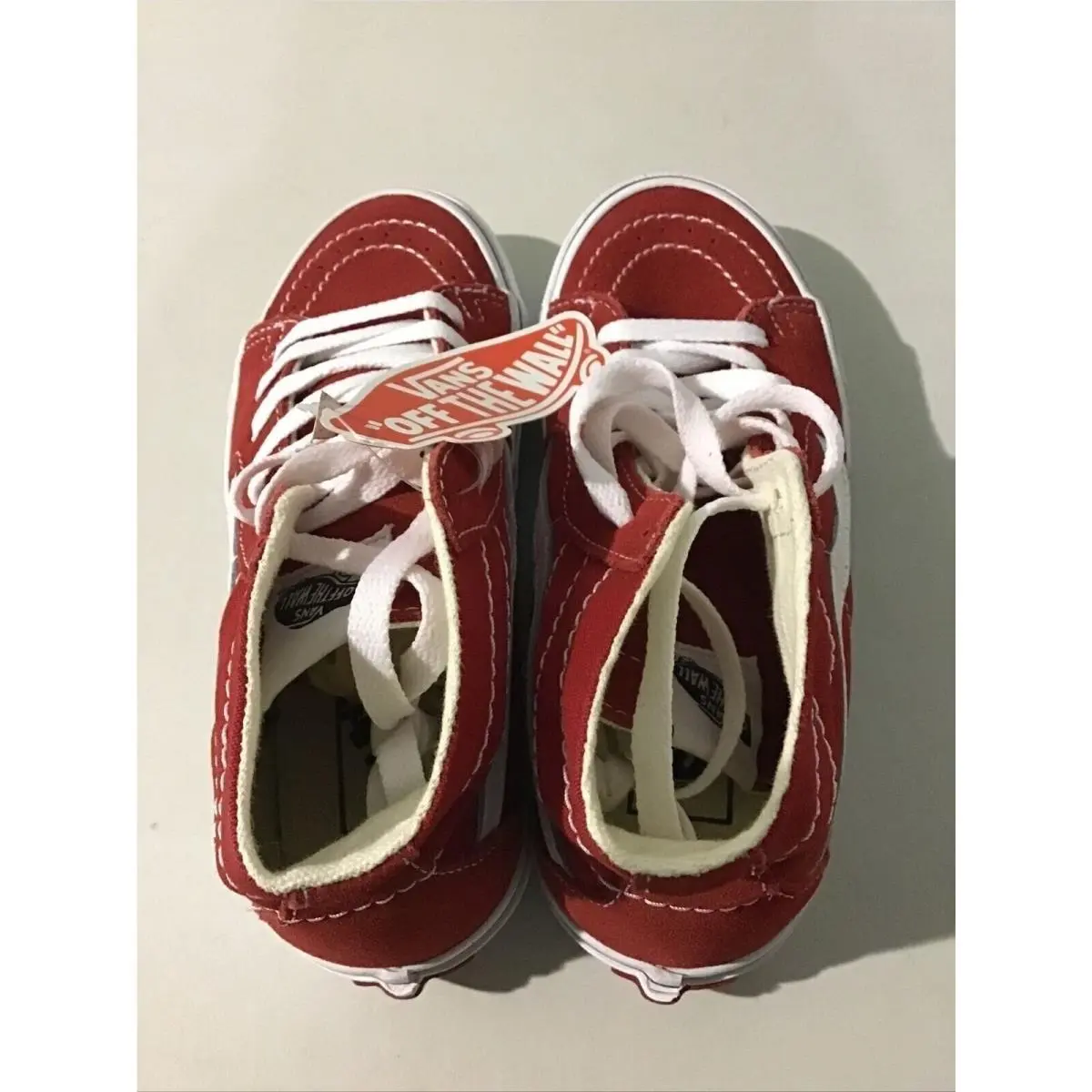 Vans shoes - VN0A4BV6JV6 - VN0A4BV6JV6 - Red/True White (UPC: 193394049042) 4