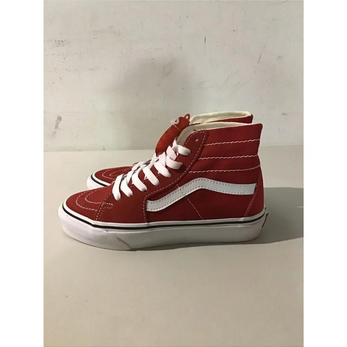 Vans SK8-Hi Core Classics Racing Red/true White Size 5