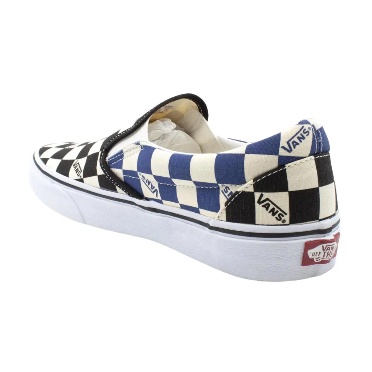 Vans shoes - (BIG CHECK)BLACK/NAVY (UPC: 194112303156) 2