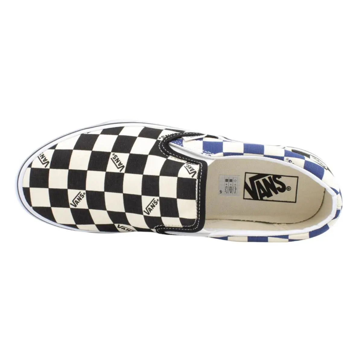 Vans shoes - (BIG CHECK)BLACK/NAVY (UPC: 194112303156) 3