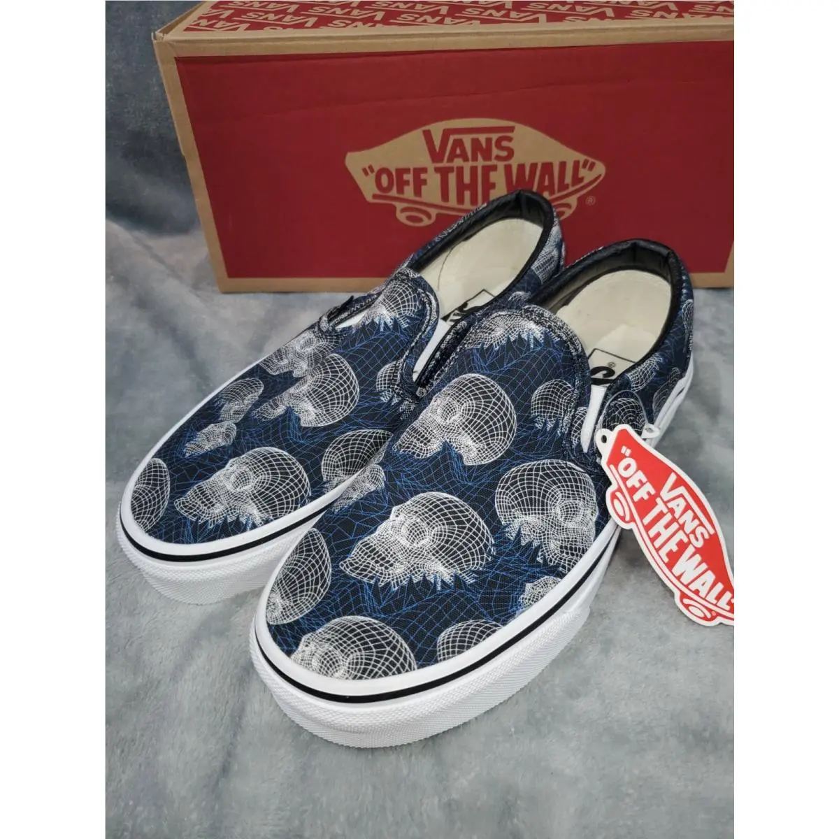 Vans shoes - VANS WIREFRAME SKULLS - WIREFRAME SKULLS - Multicolor (UPC: 195438354600) 4