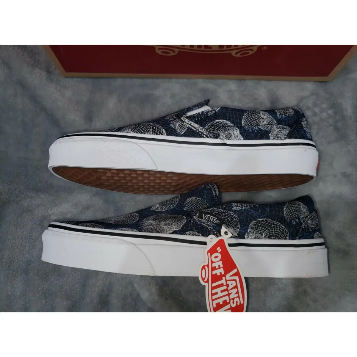 Vans shoes - VANS WIREFRAME SKULLS - WIREFRAME SKULLS - Multicolor (UPC: 195438354600) 5