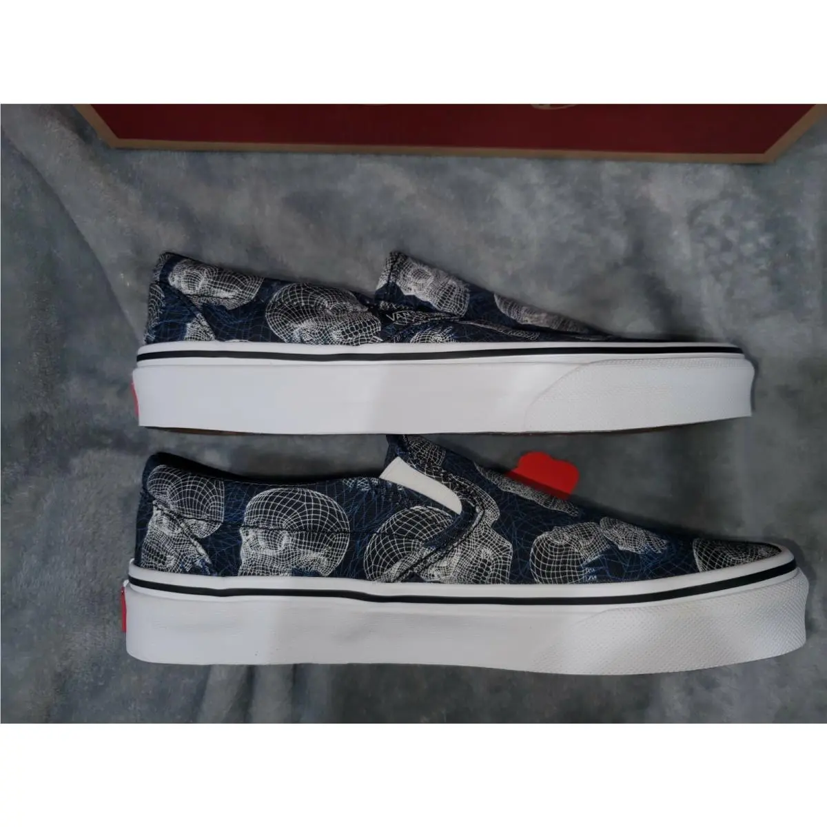Vans shoes - VANS WIREFRAME SKULLS - WIREFRAME SKULLS - Multicolor (UPC: 195438354600) 6