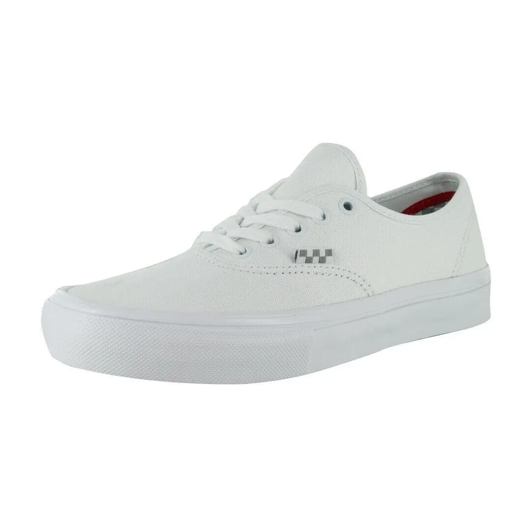 Vans Skate Sneakers True White Classic Skate Shoes Men`s Size 7.0 - True/White