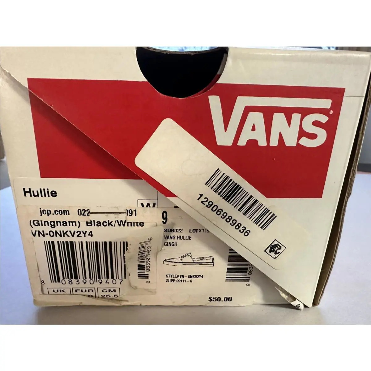 Vans shoes - Black White (UPC: 808390940728) 2
