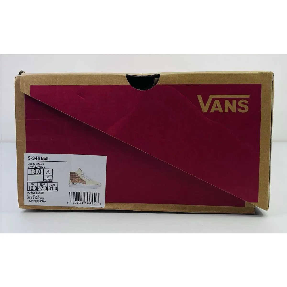 Vans shoes - VANS SK8 - VN0A5JIVBVV - White 5