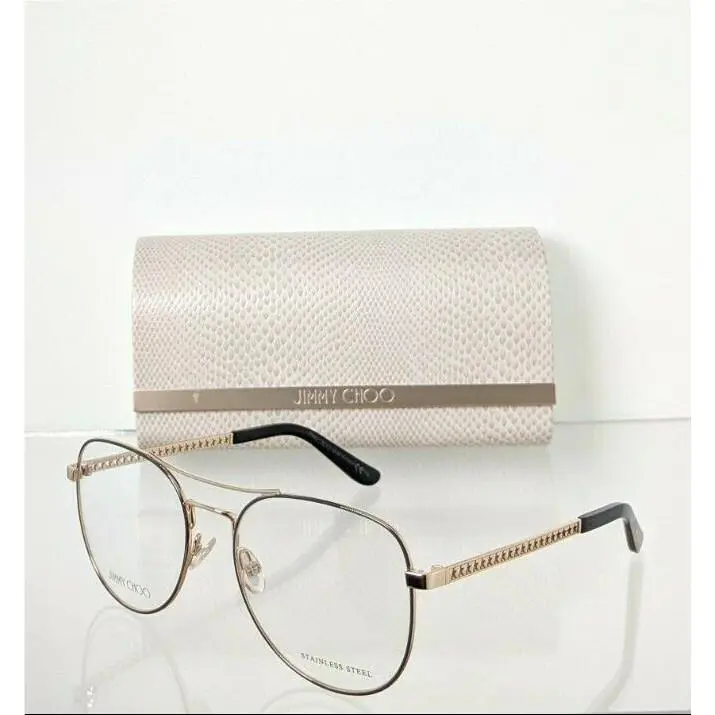 Jimmy Choo Eyeglasses JC200 Vue Gold Frame 54mm