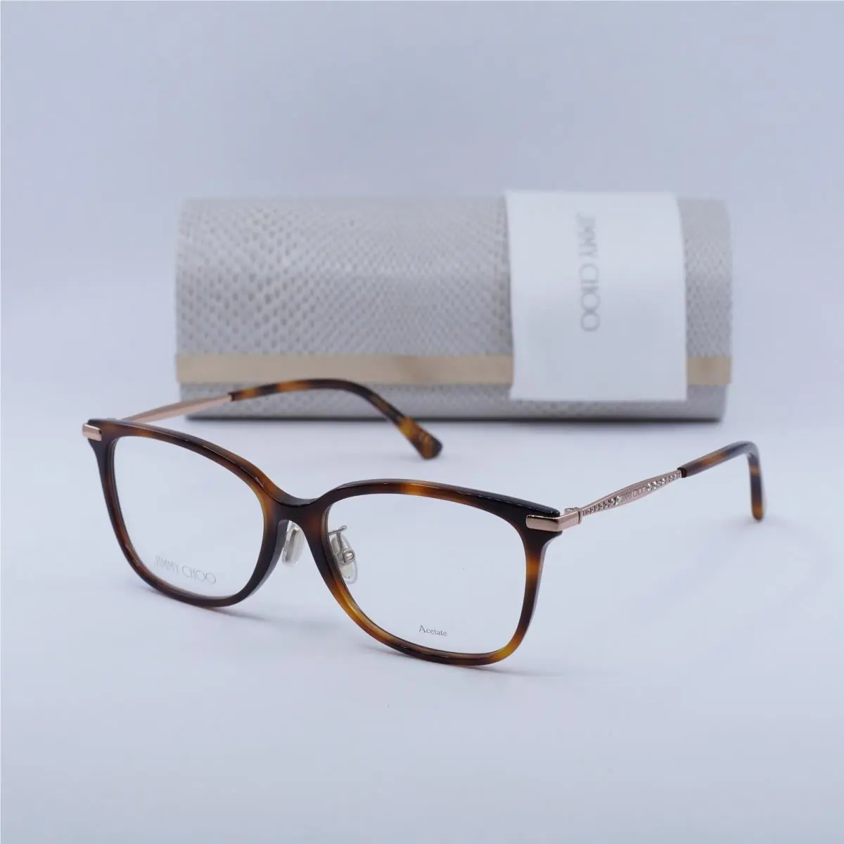 Jimmy Choo JC307/F 006J 00 Havana/gold 54mm Eyeglasses