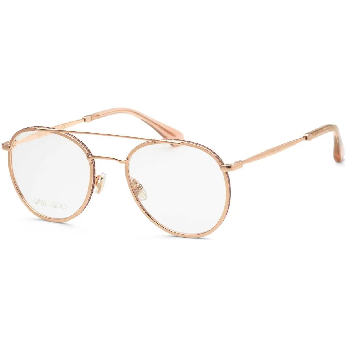 Jimmy Choo Women`s 51mm Gold Pink Opticals JC230-0EYR-00